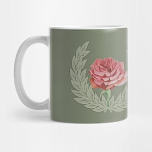 Rose and Wreath Mug